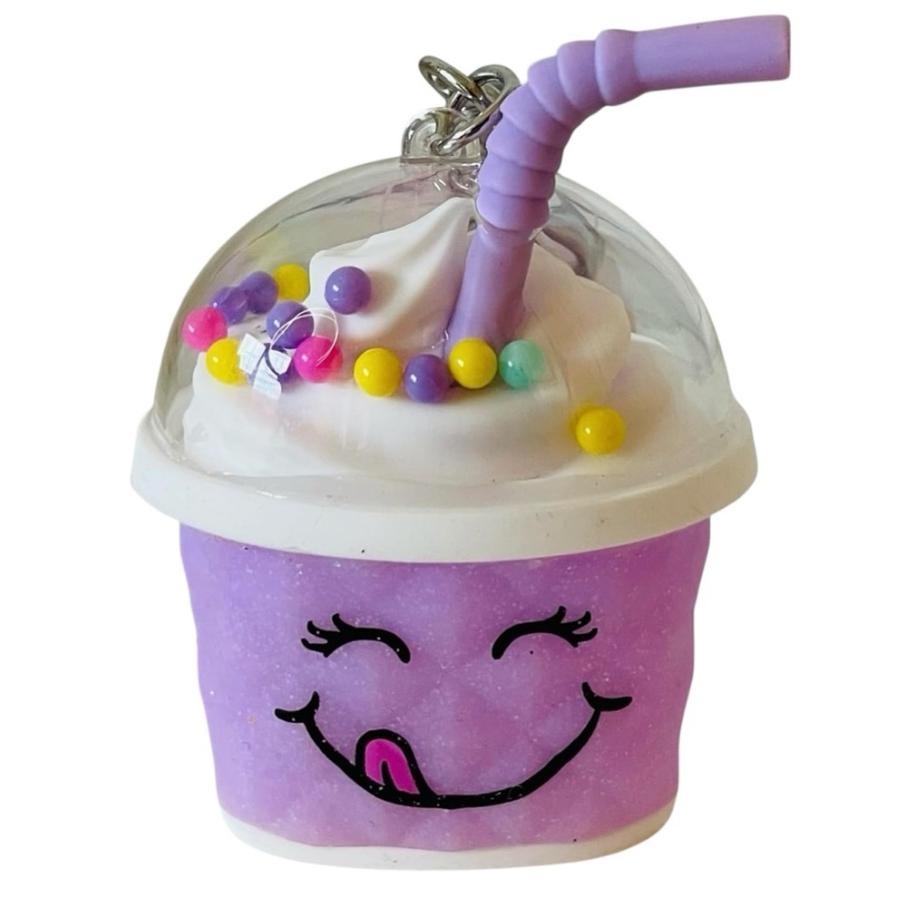 Bath and Body Works Pocketbac Hand Sanitizer Holders Milkshake NWT purple/white